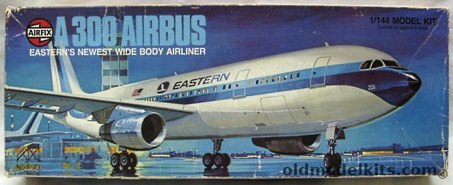 Airfix 1/144 A300 Airbus Eastern Airlines, 6173 plastic model kit